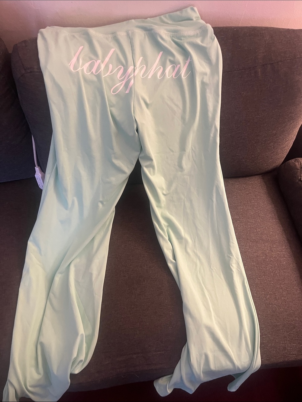 Baby Phat Mint Green Sweatpants